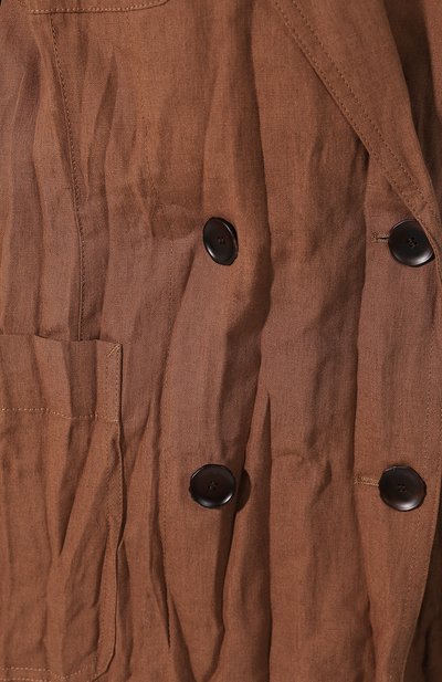 Льняной жакет ACNE STUDIOS, арт. AH0077/W, фото 5