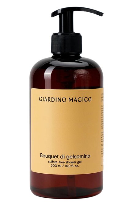Женское бессульфатный гель для душа bouquet di gelsomino (500ml) GIARDINO MAGICO, арт. 4660222281272
