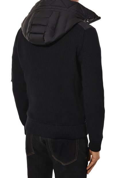 Комбинированный кардиган MONCLER, арт. 9B508-00-A9340, фото 4