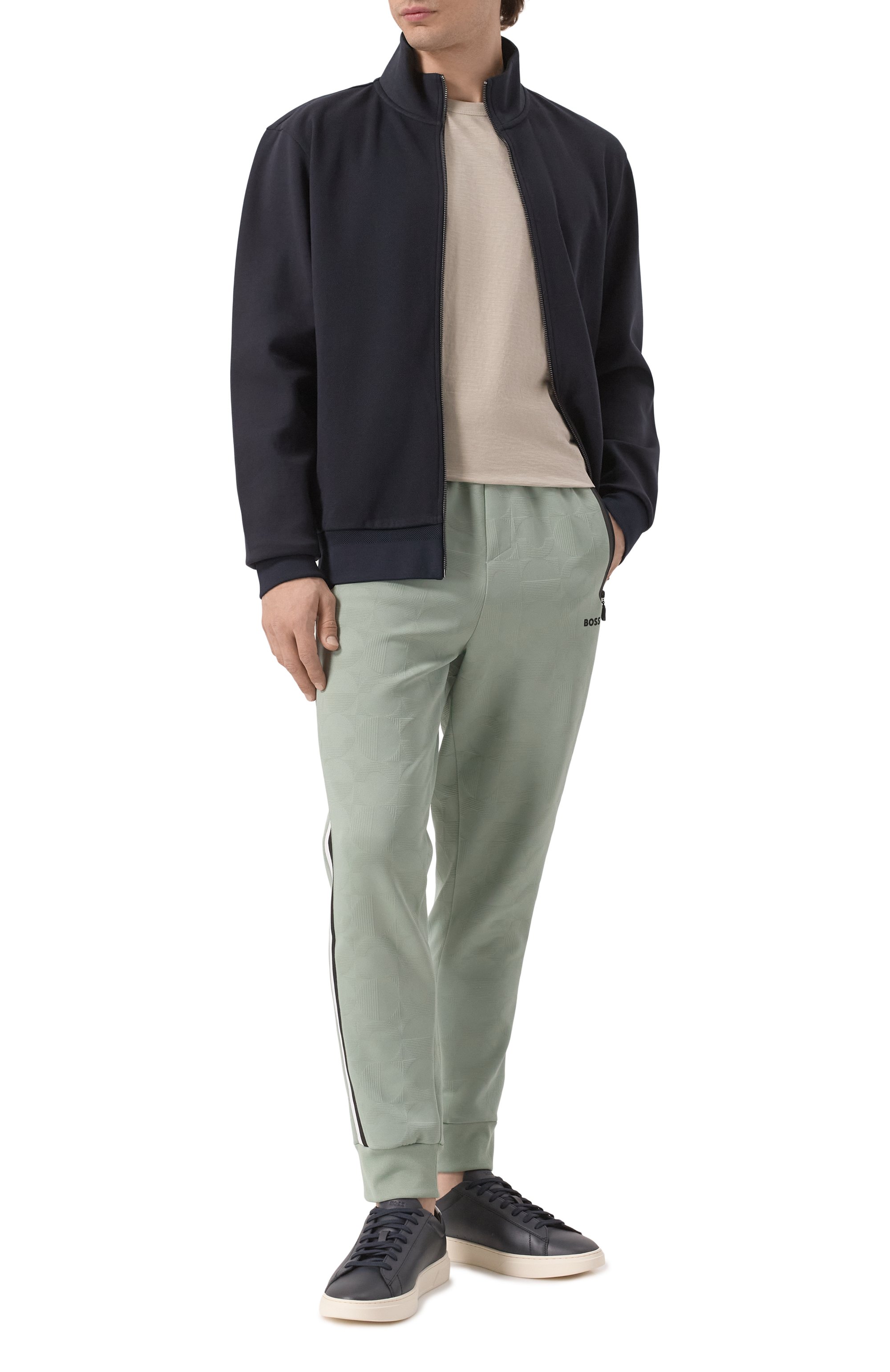 Хлопковая футболка BOSS ORANGE, арт. 50508243, фото 2