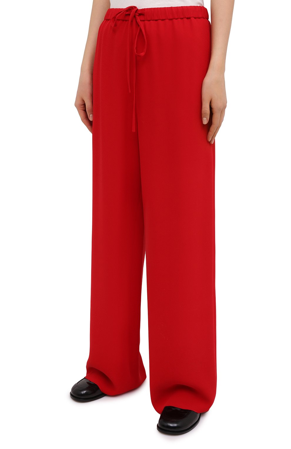 Шелковые брюки VALENTINO, арт. VB3RB4551MM, фото 3