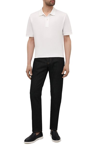 Кожаные лоферы BOSS, арт. 50454965, фото 2