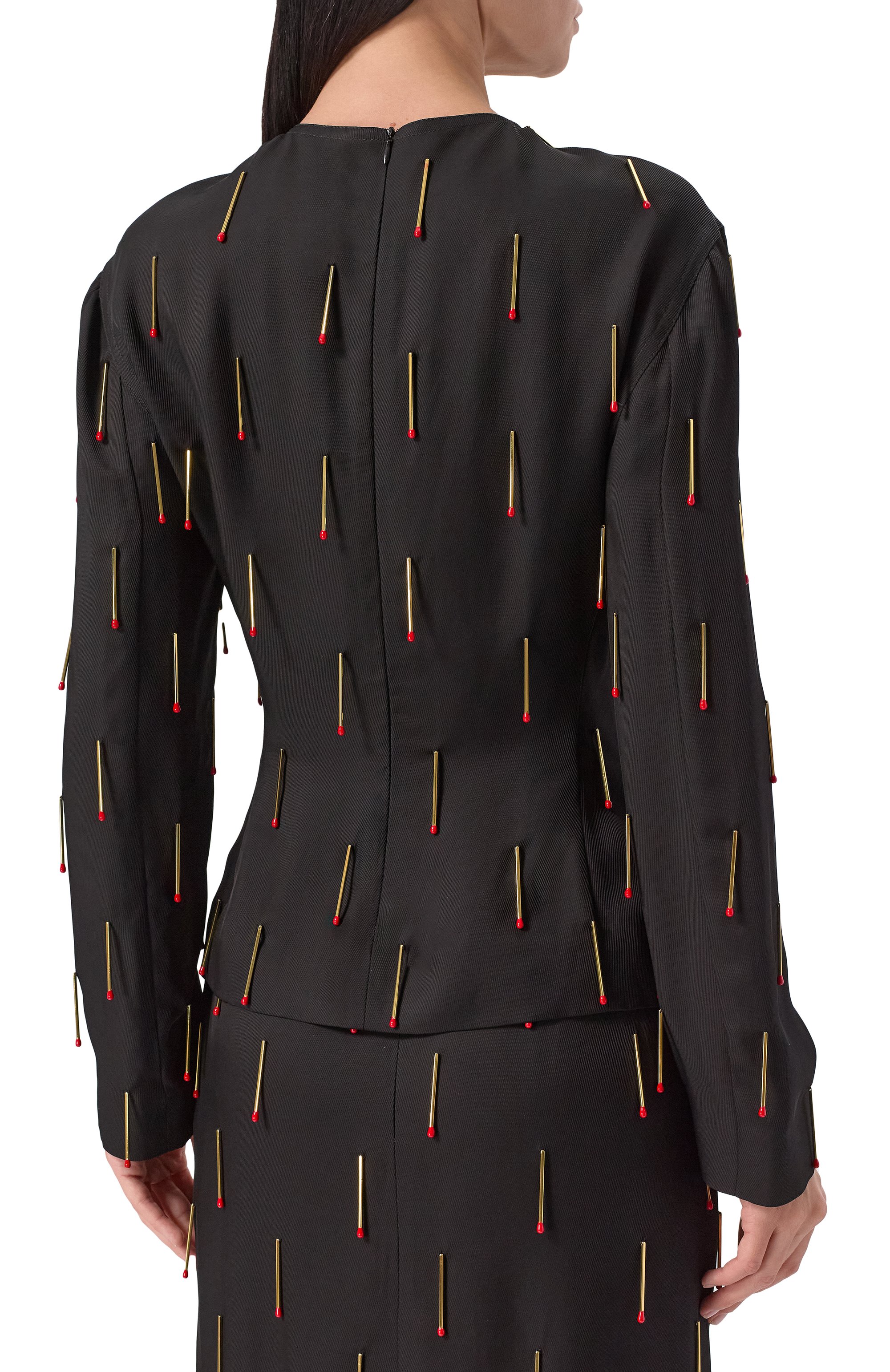 Блузка из вискозы BOTTEGA VENETA, арт. 832228/V35B0, фото 4