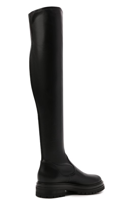 Кожаные ботфорты Marsden Gianvito Rossi G80576.20G0M.ENSNER0 Чёрный  G80576.20G0M.ENSNER0 Фото 4