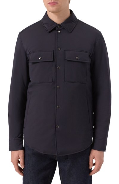 Куртка-рубашка BOGNER темно-синего цвета по цене 48000 руб., арт. 38968400, фото 3 Куртка-рубашка BOGNER, арт. 38968400, фото 3