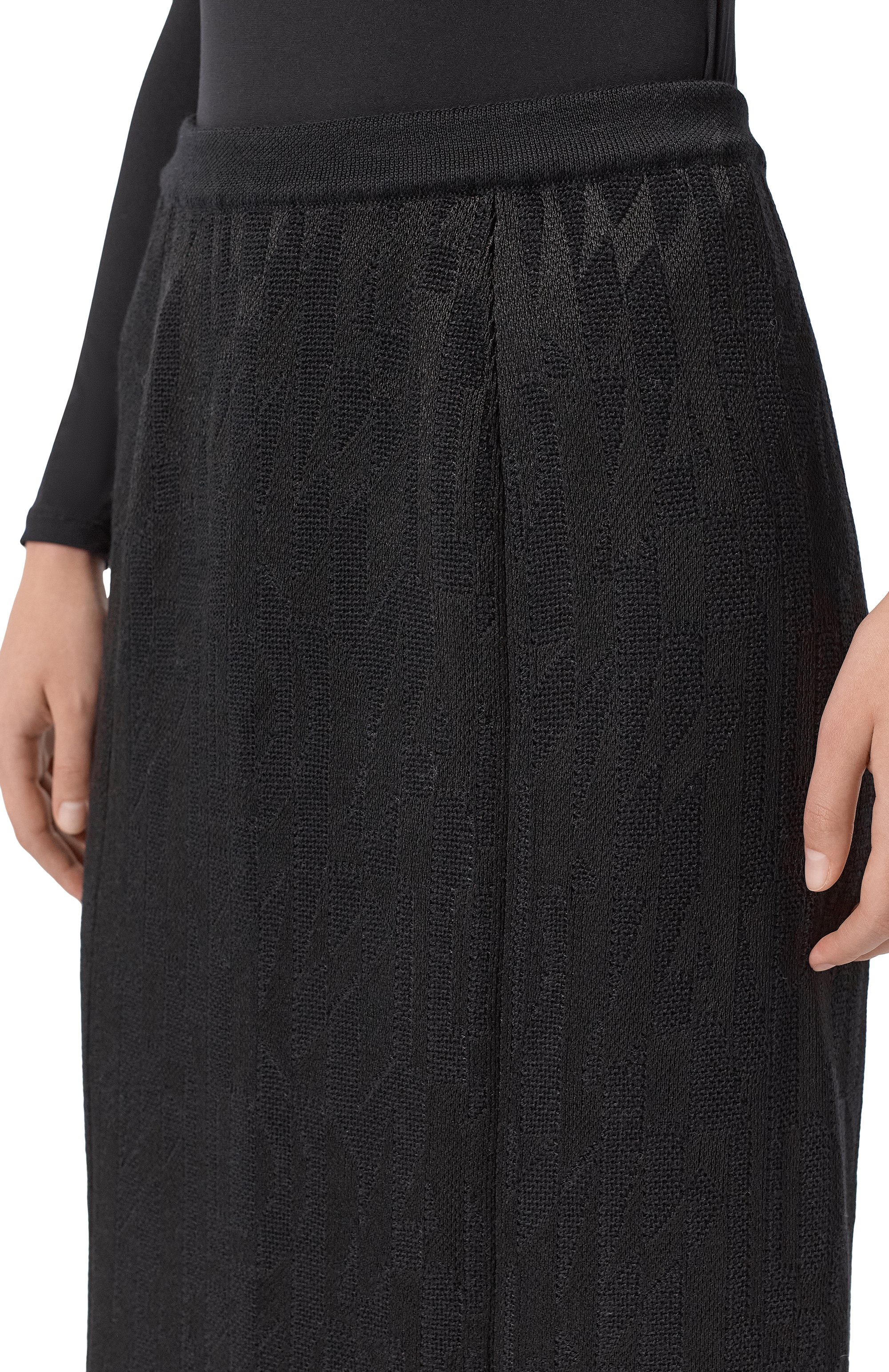 Юбка из шерсти и вискозы AND THE BRAND, арт. W26-SK045-1202-900, фото 5