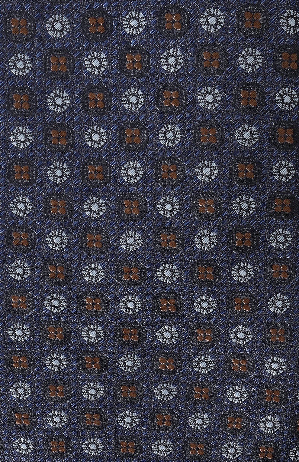Шелковый галстук CANALI темно-синего цвета по цене 19250 руб., арт. 18/HJ03777, фото 4 Шелковый галстук CANALI, арт. 18/HJ03777, фото 4