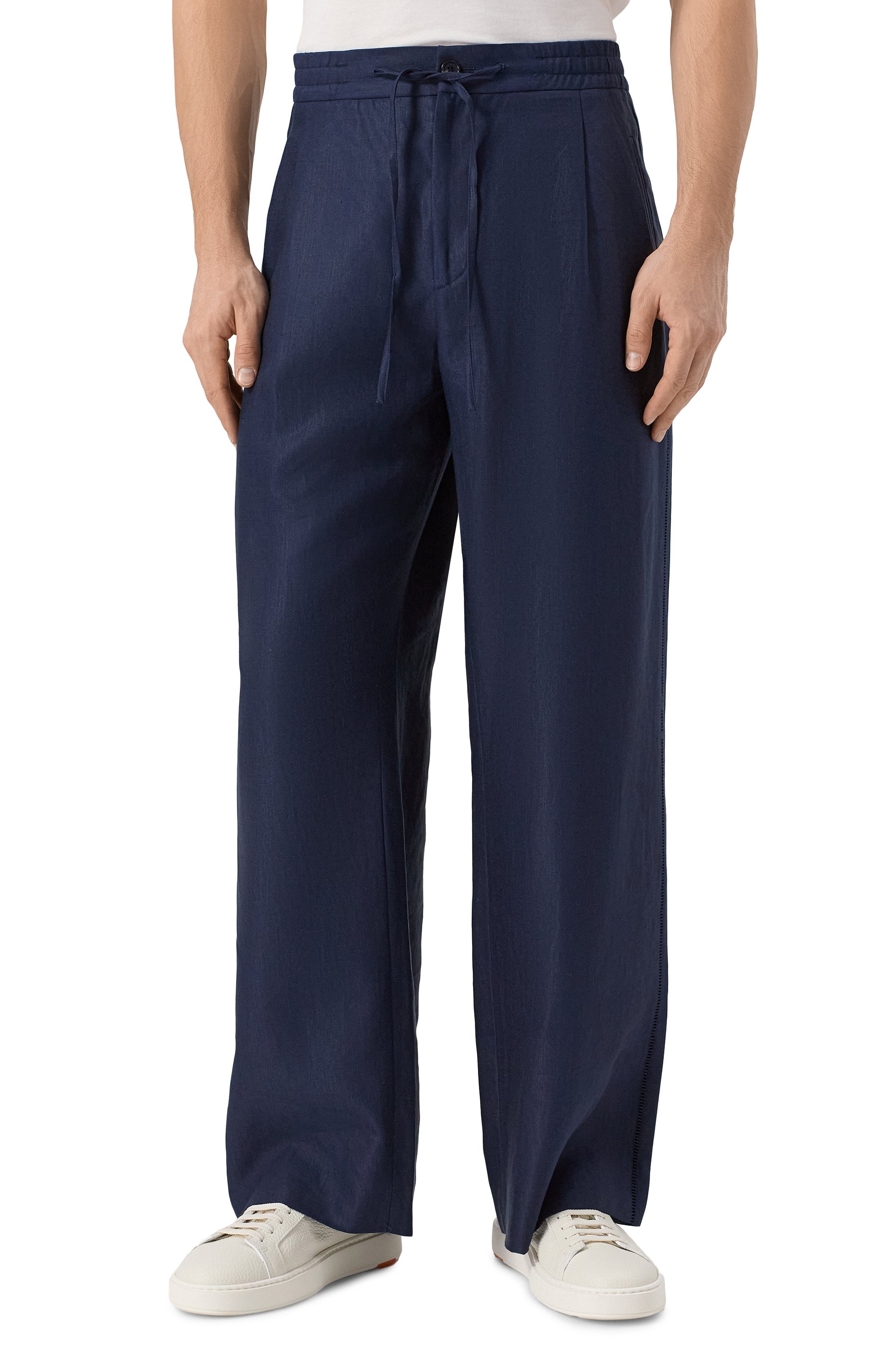 Брюки изо льна и шелка MVST, арт. 25E/X1P/0/B012/5546, фото 3