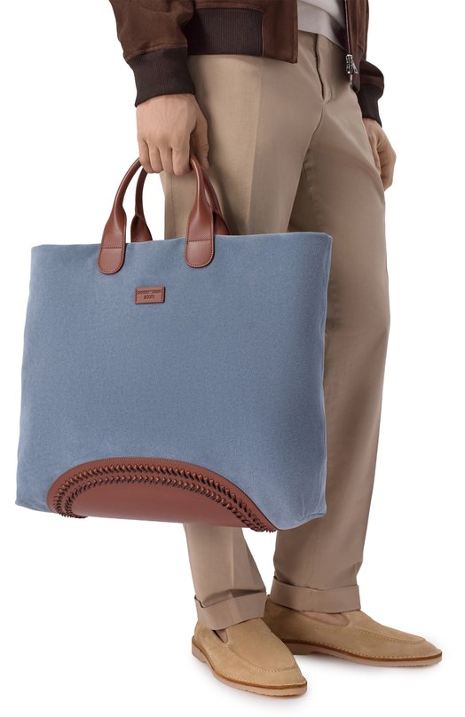 Сумка-тоут Icon Emporio Armani EM005885/AF25634 Голубой  EM005885/AF25634 Фото 2