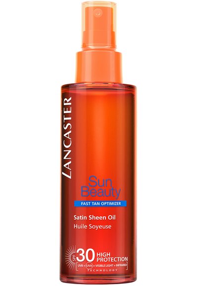 Женский масло-шелк для быстрого загара spf 30 sun beauty (150ml) LANCASTER, арт. 3614225236471