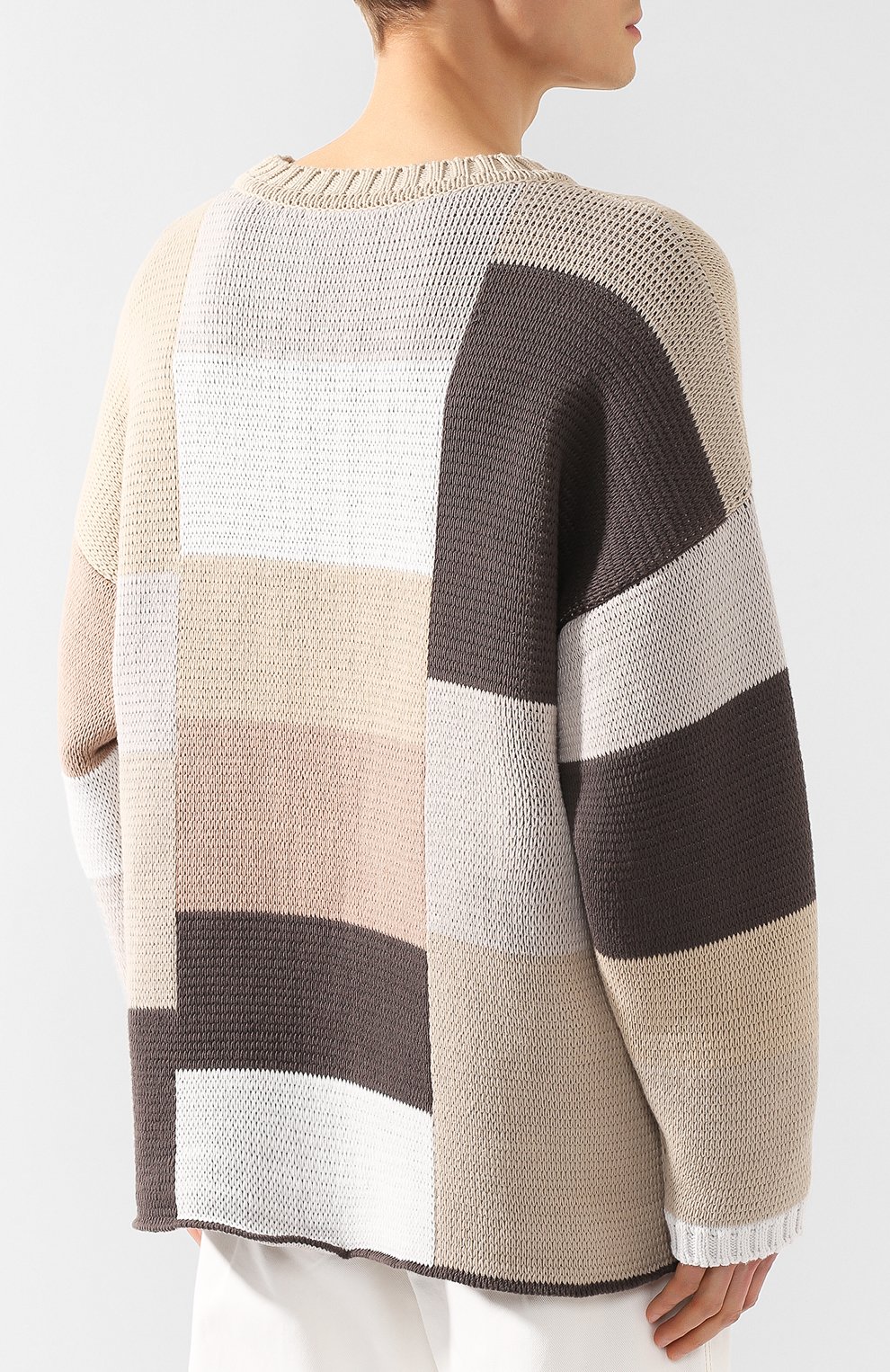 Хлопковый свитер JACQUEMUS, арт. 195KN05/5412A, фото 4