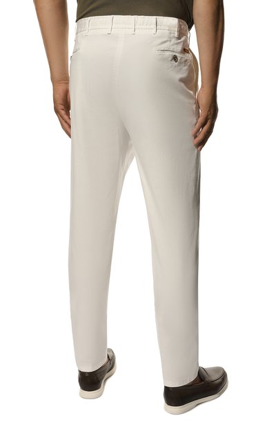 Хлопковые брюки EDUARD DRESSLER, арт. 250138/53W28, фото 4