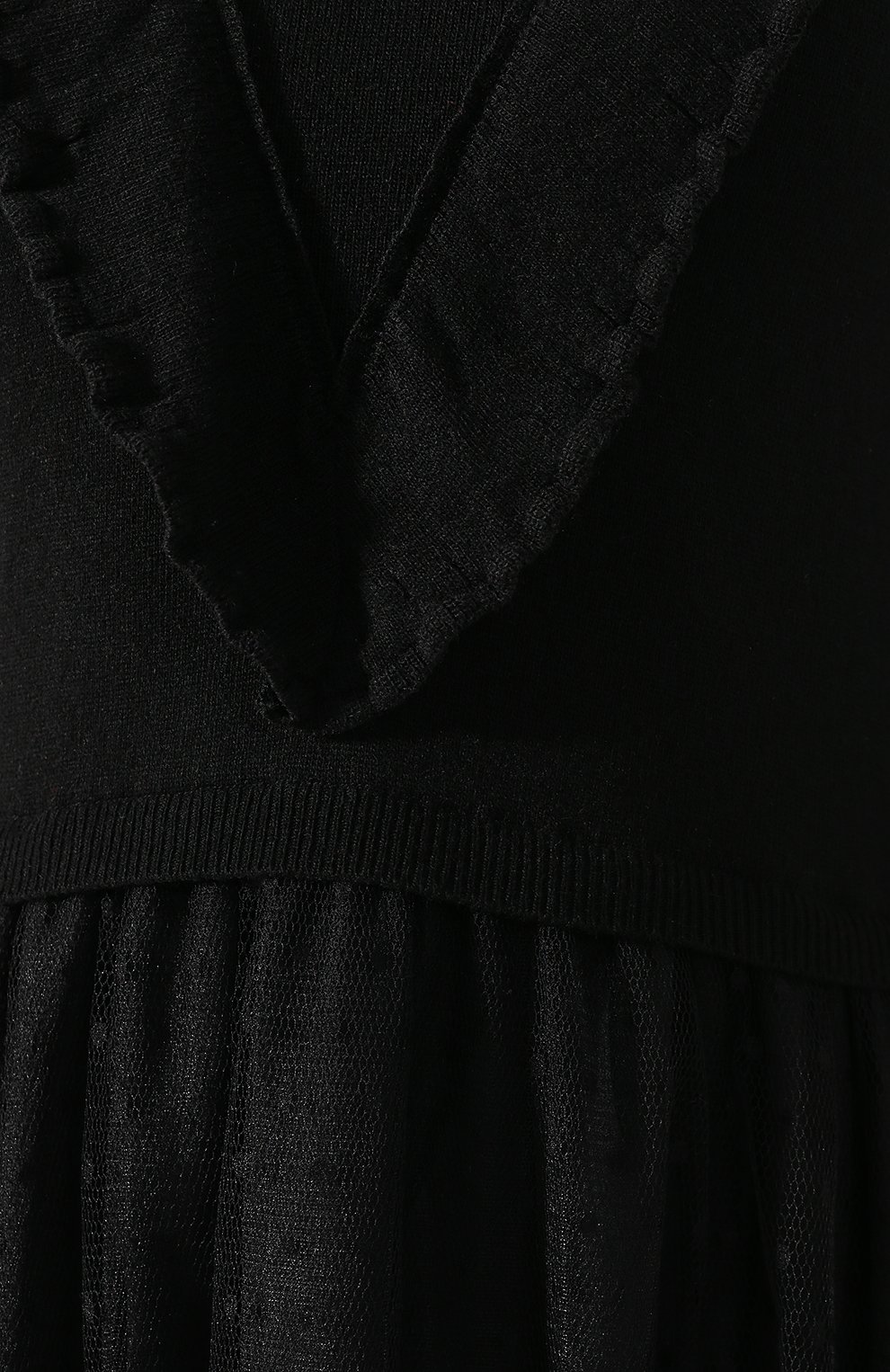 Платье REDVALENTINO черного цвета по цене 73000 руб., арт. SR0KDA93/4MQ, фото 5 Платье REDVALENTINO, арт. SR0KDA93/4MQ, фото 5