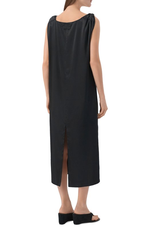 Атласное платье Ruban RSS26-12.2.54.2 Чёрный  RSS26-12.2.54.2 Фото 3