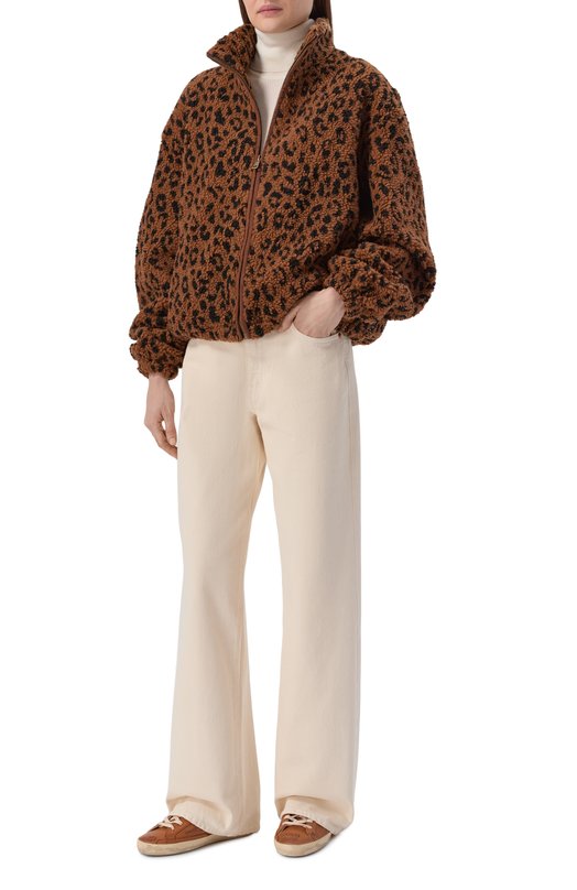 Куртка MC2 Saint Barth BCY0001-00535I/BERCY TEDDY Леопардовый  BCY0001-00535I/BERCY TEDDY Фото 2