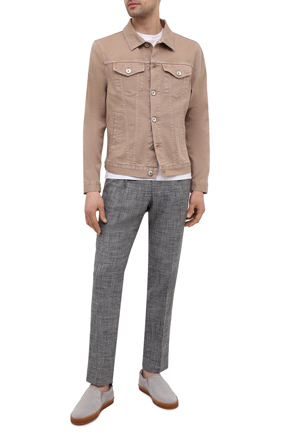 Замшевые слипоны BRUNELLO CUCINELLI, арт. MZUCBSN269, фото 2