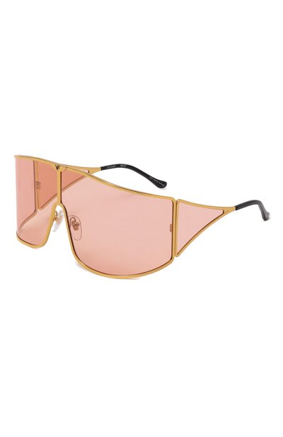 Женские солнцезащитные очки VINTAGE FRAMES, арт. 0UTCAST 24KT YELL0W G0LD/PINK