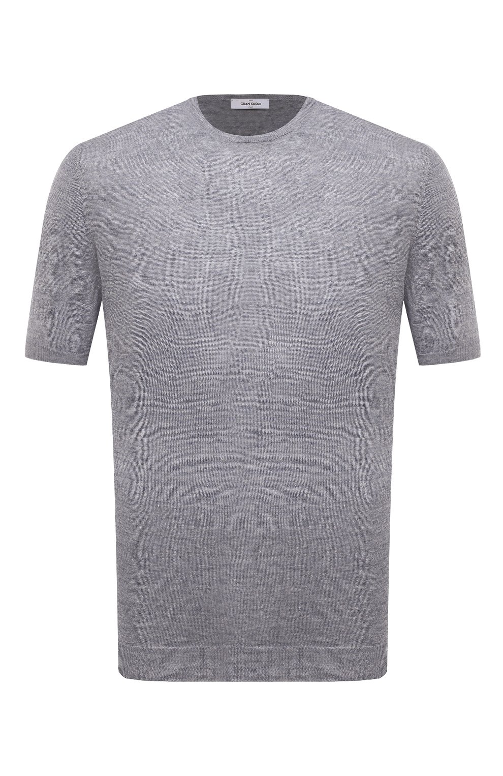 Льняной джемпер GRAN SASSO голубого цвета по цене 19950 руб., арт. 57177/24801, фото 1 Льняной джемпер GRAN SASSO, арт. 57177/24801, фото 1