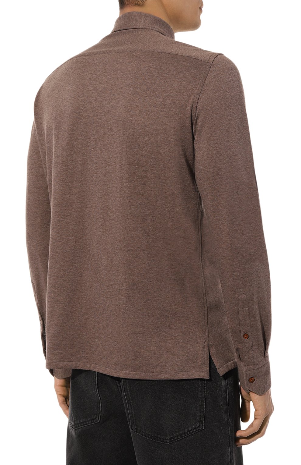 Рубашка из хлопка и кашемира STEFANO RICCI, арт. CJ007115/TE2603, фото 4