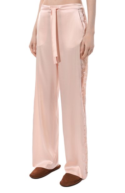 Брюки из шелка и хлопка I.D. SARRIERI, арт. J2272, фото 3