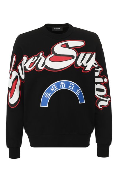 Хлопковый свитшот DIESEL, арт. 00SSEM/0GAUZ, фото 1