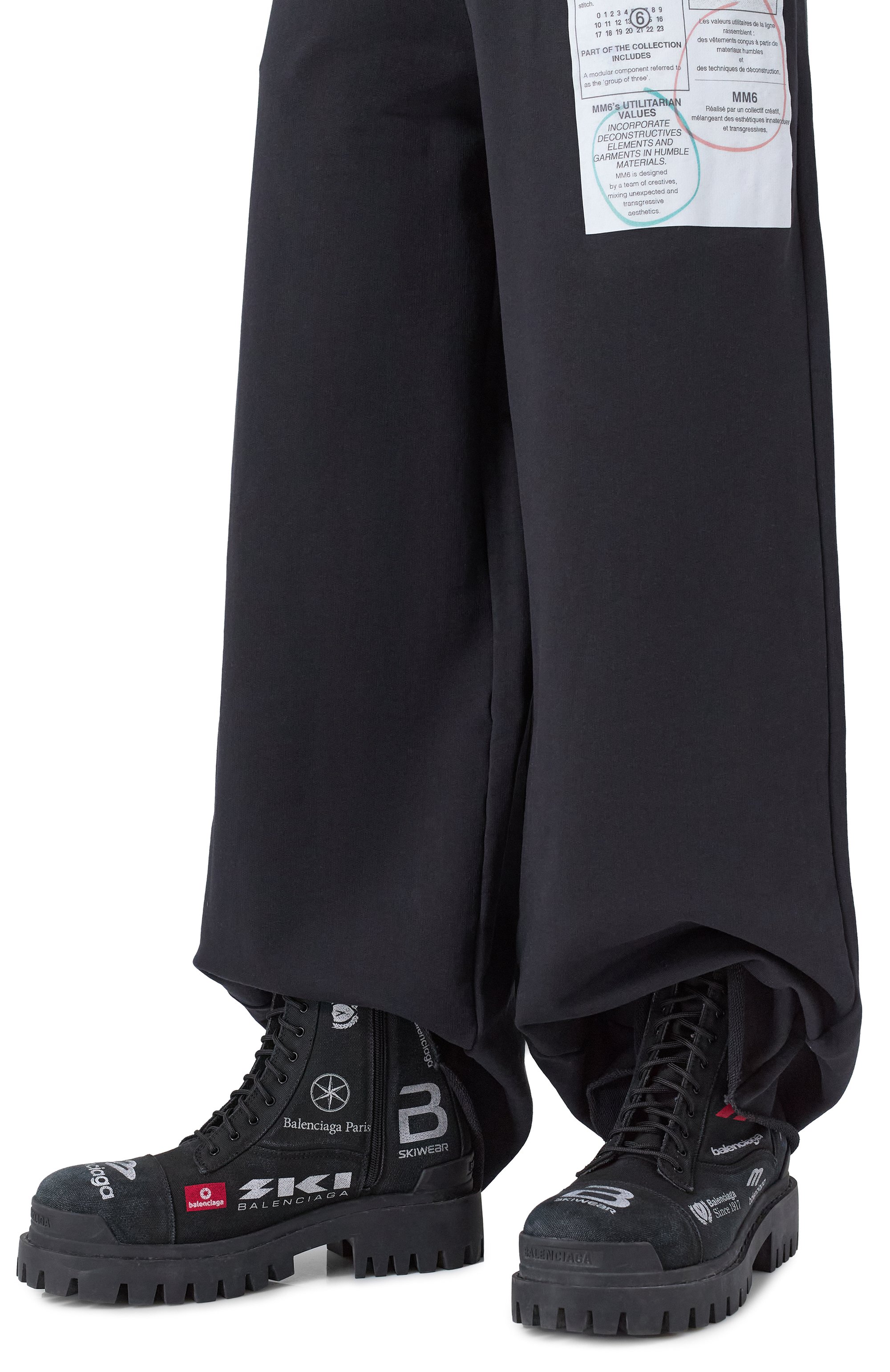 Текстильные ботинки combat strike BALENCIAGA, арт. 694042/W2H13, фото 3