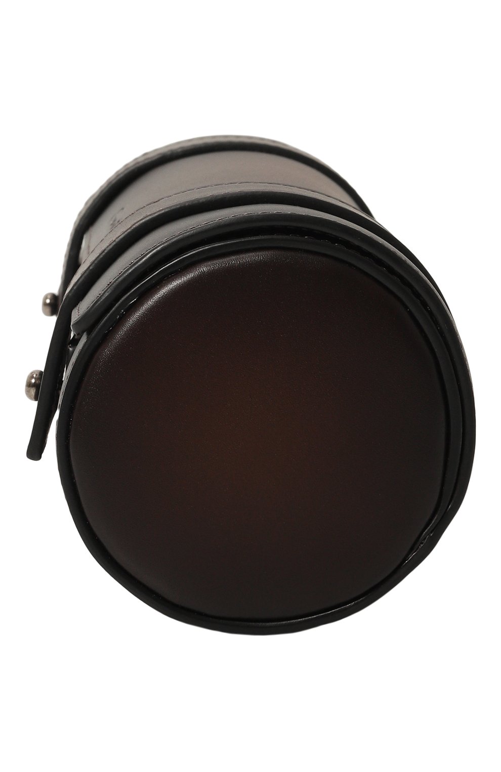 Кожаный футляр для часов SANTONI темно-коричневого цвета по цене 66550 руб., арт. UFPGA2282F0-GFUL, фото 3 Кожаный футляр для часов SANTONI, арт. UFPGA2282F0-GFUL, фото 3