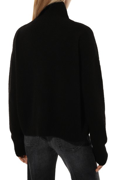 Свитер из кашемира и шелка MRZ черного цвета по цене 69950 руб., арт. 0095, фото 4 Свитер из кашемира и шелка MRZ, арт. 0095, фото 4