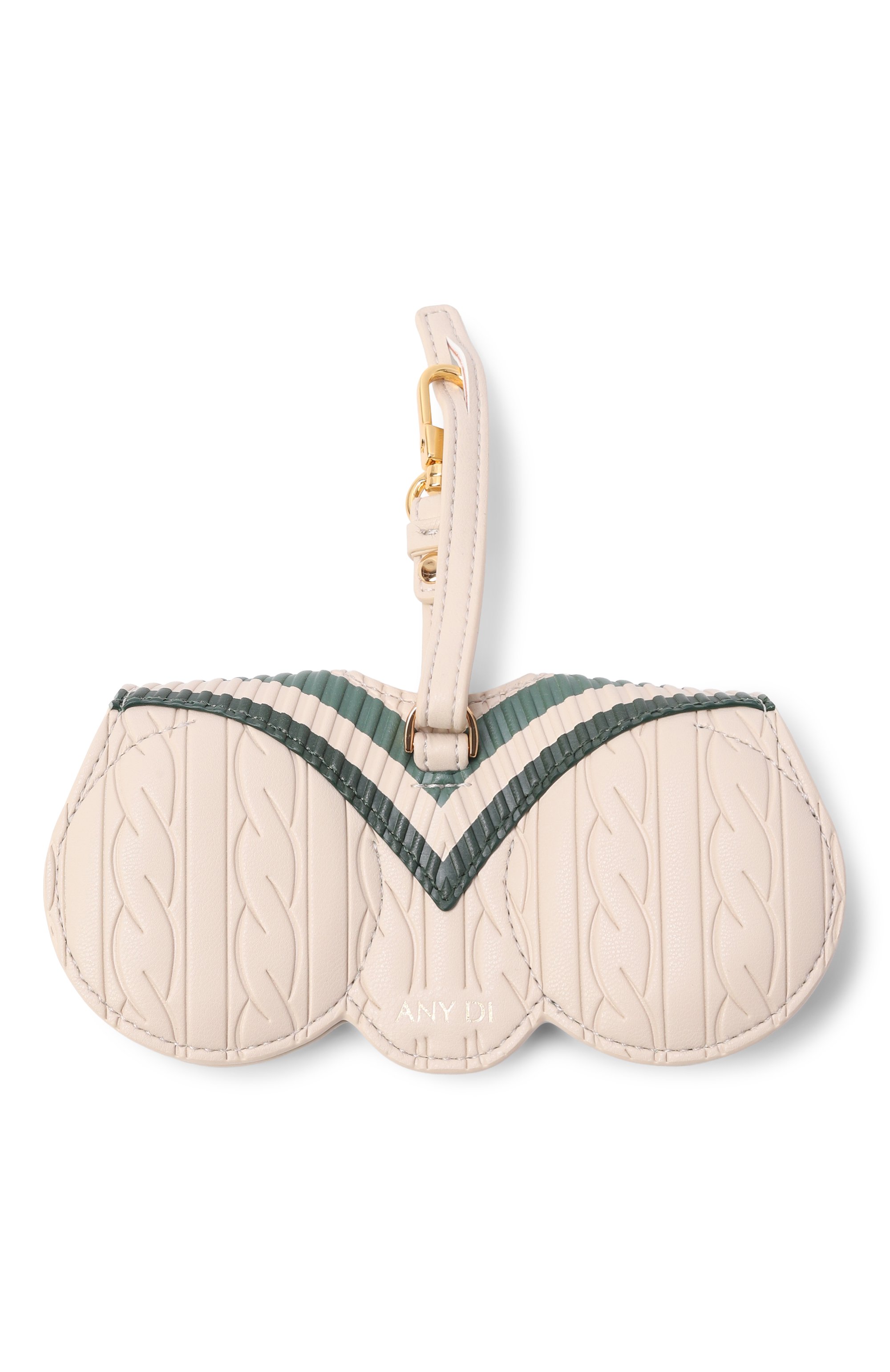 Футляр для очков ANY DI кремового цвета по цене 13150 руб., арт. SP101652 KNIT SWEATER, фото 2 Футляр для очков ANY DI, арт. SP101652 KNIT SWEATER, фото 2