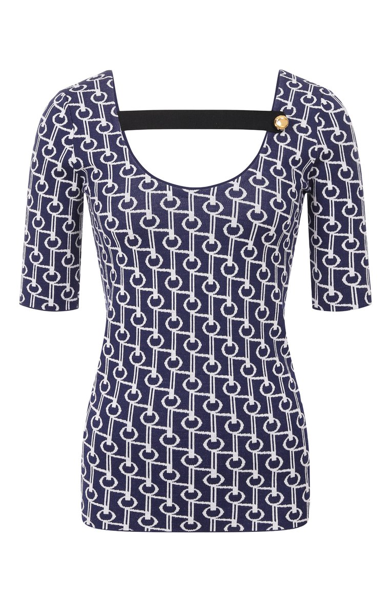 Шерстяной пуловер PRADA, арт. P24P0F-1UML-F056H-191, фото 1