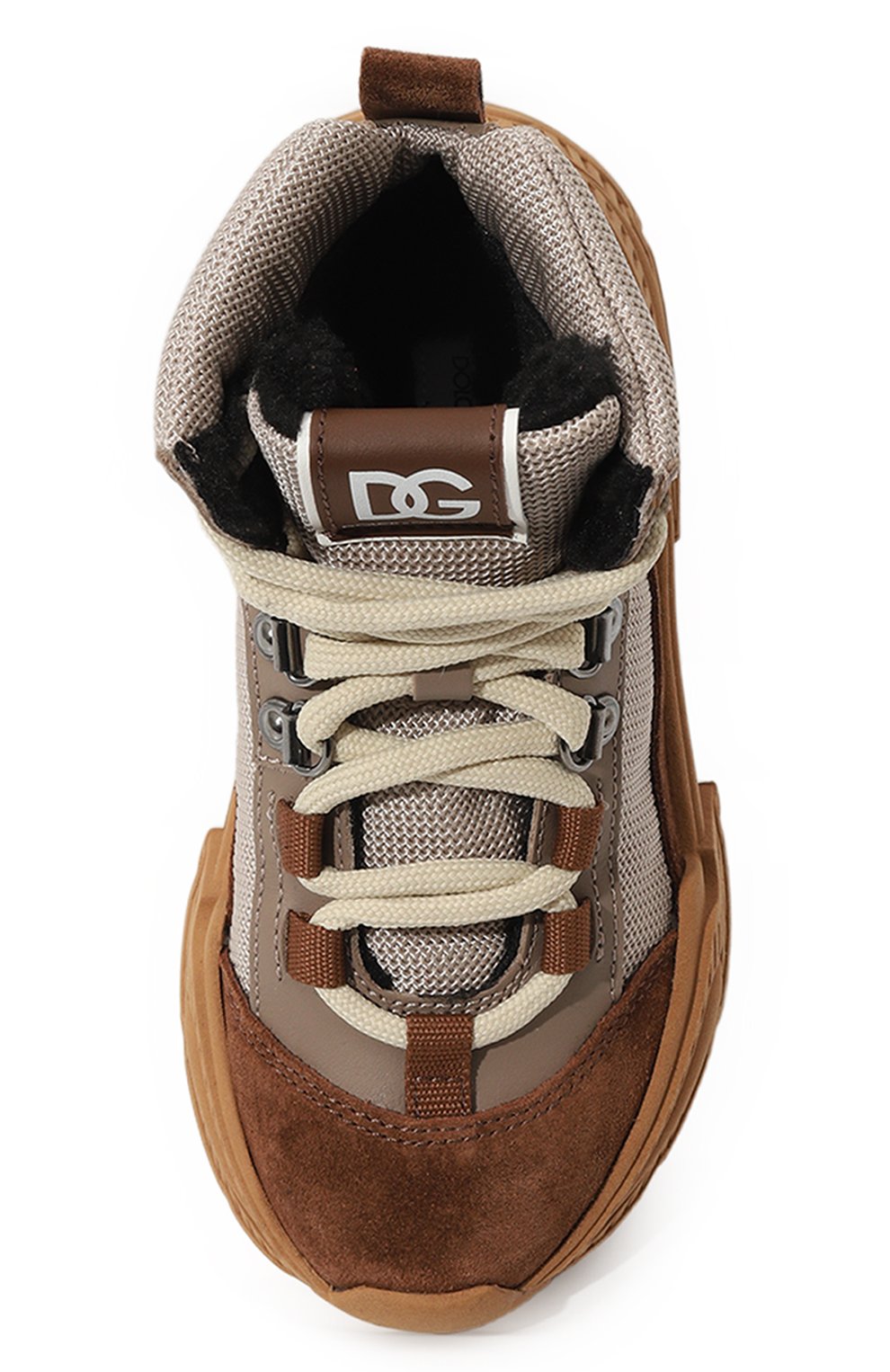 Кожаные ботинки DOLCE & GABBANA, арт. DA5162/A9H56/29-36, фото 4