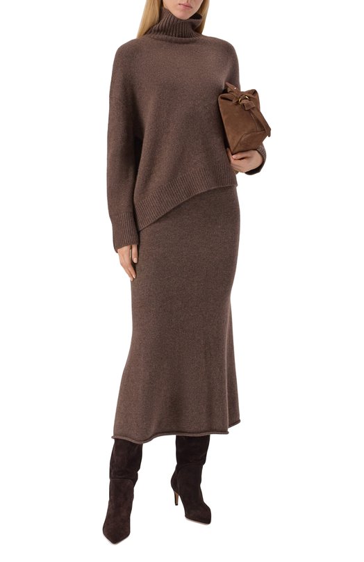 Кашемировый свитер Addicted MK840-1 Коричневый  MK840-1 Фото 2