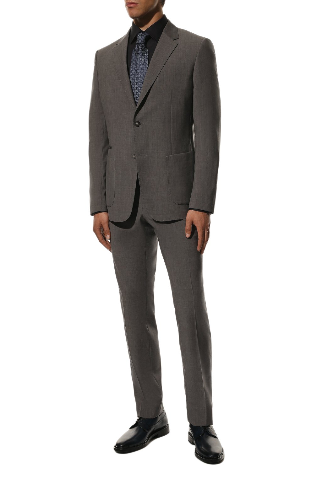 Кожаные дерби STEFANO RICCI, арт. UE21C5150/VT, фото 2