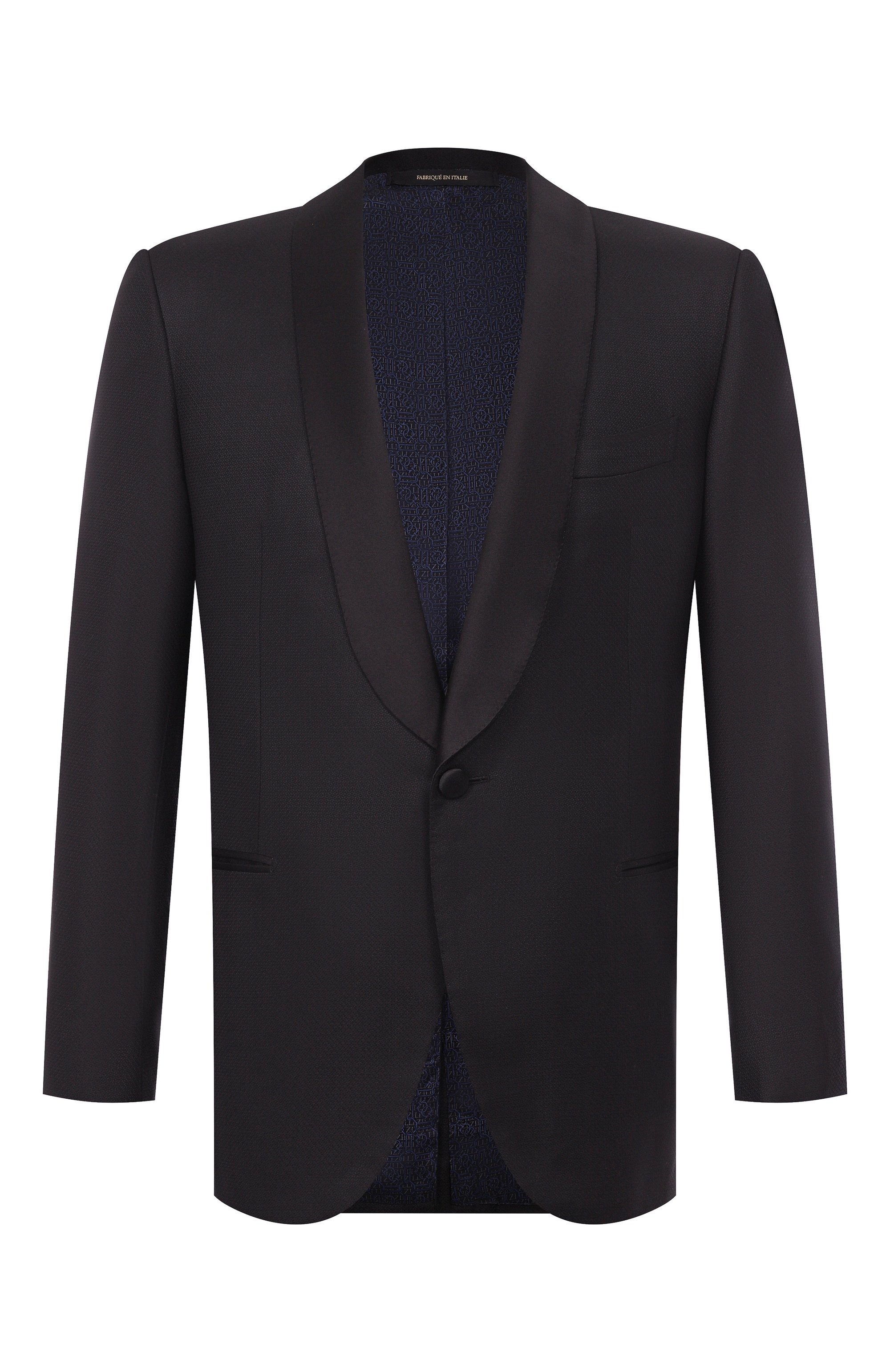 Смокинг из шерсти и шелка ZILLI, арт. PTU005M024780079F, фото 1