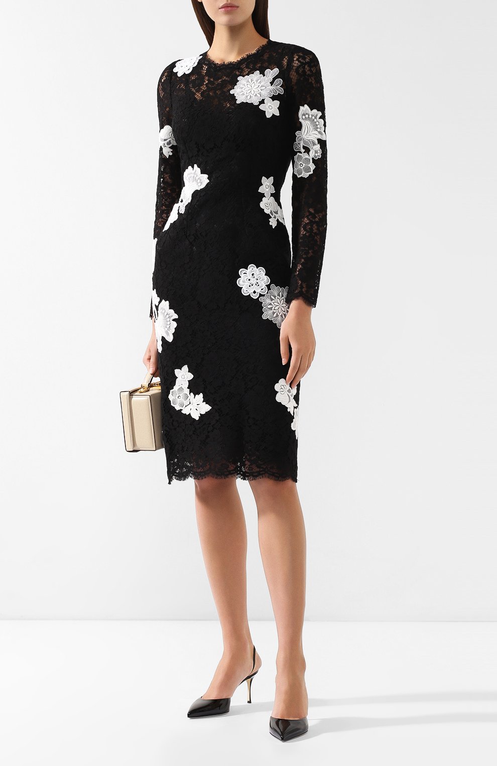 Кружевное платье DOLCE & GABBANA, арт. F6VB8Z/HLMCK, фото 2