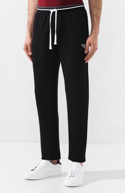 Хлопковые брюки EMPORIO ARMANI, арт. 111798/9A571, фото 3