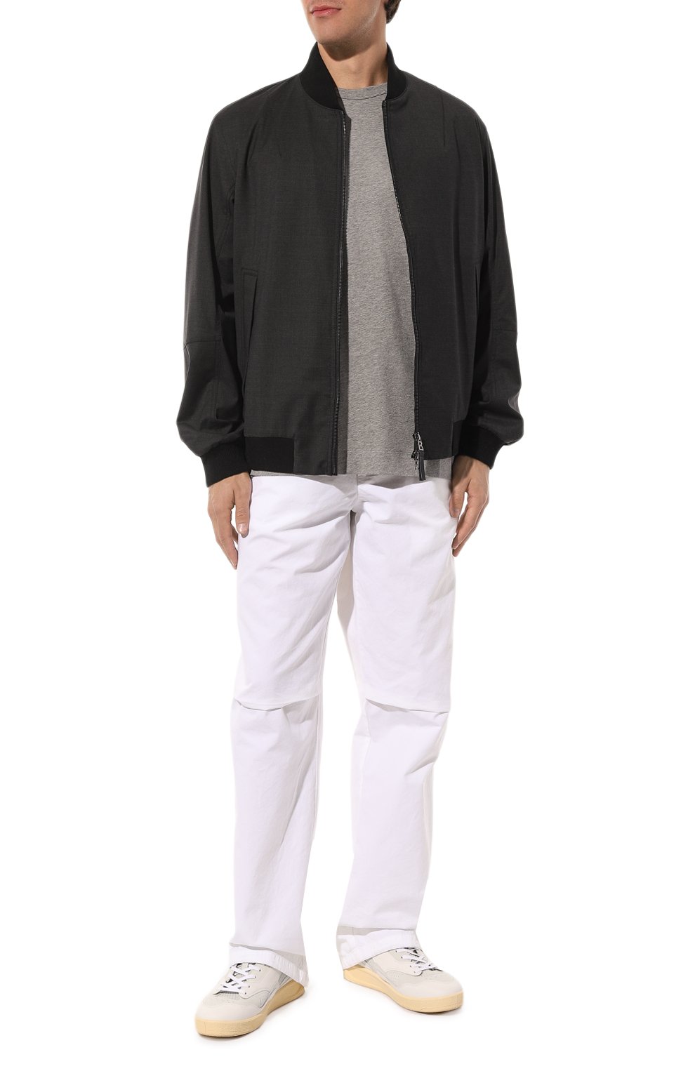 Хлопковая футболка ZEGNA, арт. E7360A5/B760, фото 2