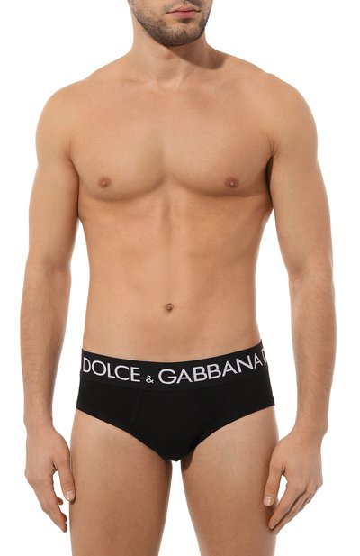 Хлопковые брифы DOLCE & GABBANA, арт. M3E04J/FUEB0, фото 2