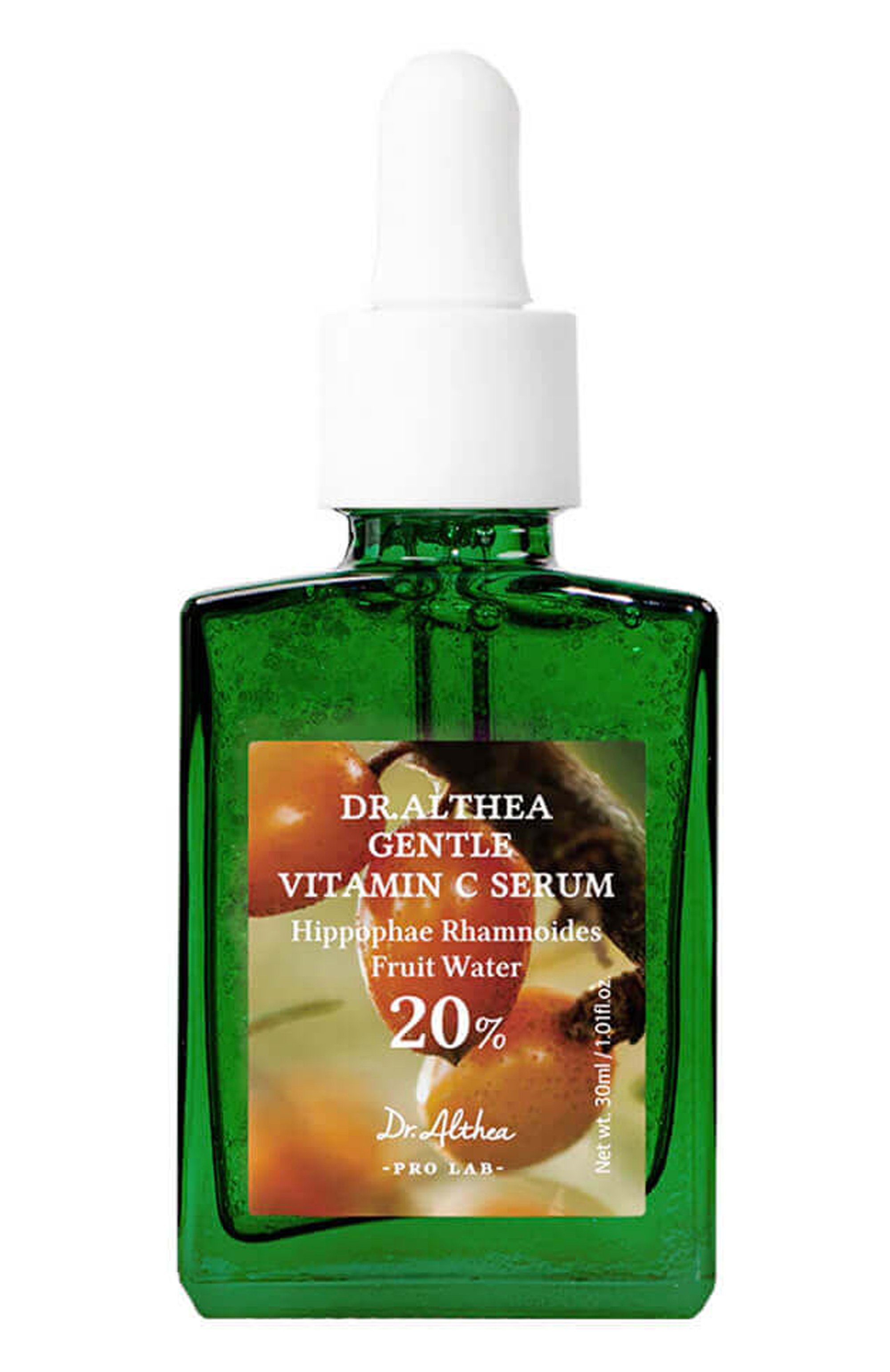 Увлажняющая сыворотка для лица gentle vitamin c serum (30ml) DR. ALTHEA бесцветного цвета по цене 2900 руб., арт. 255101, фото 1 Увлажняющая сыворотка для лица gentle vitamin c serum (30ml) DR. ALTHEA, арт. 255101, фото 1