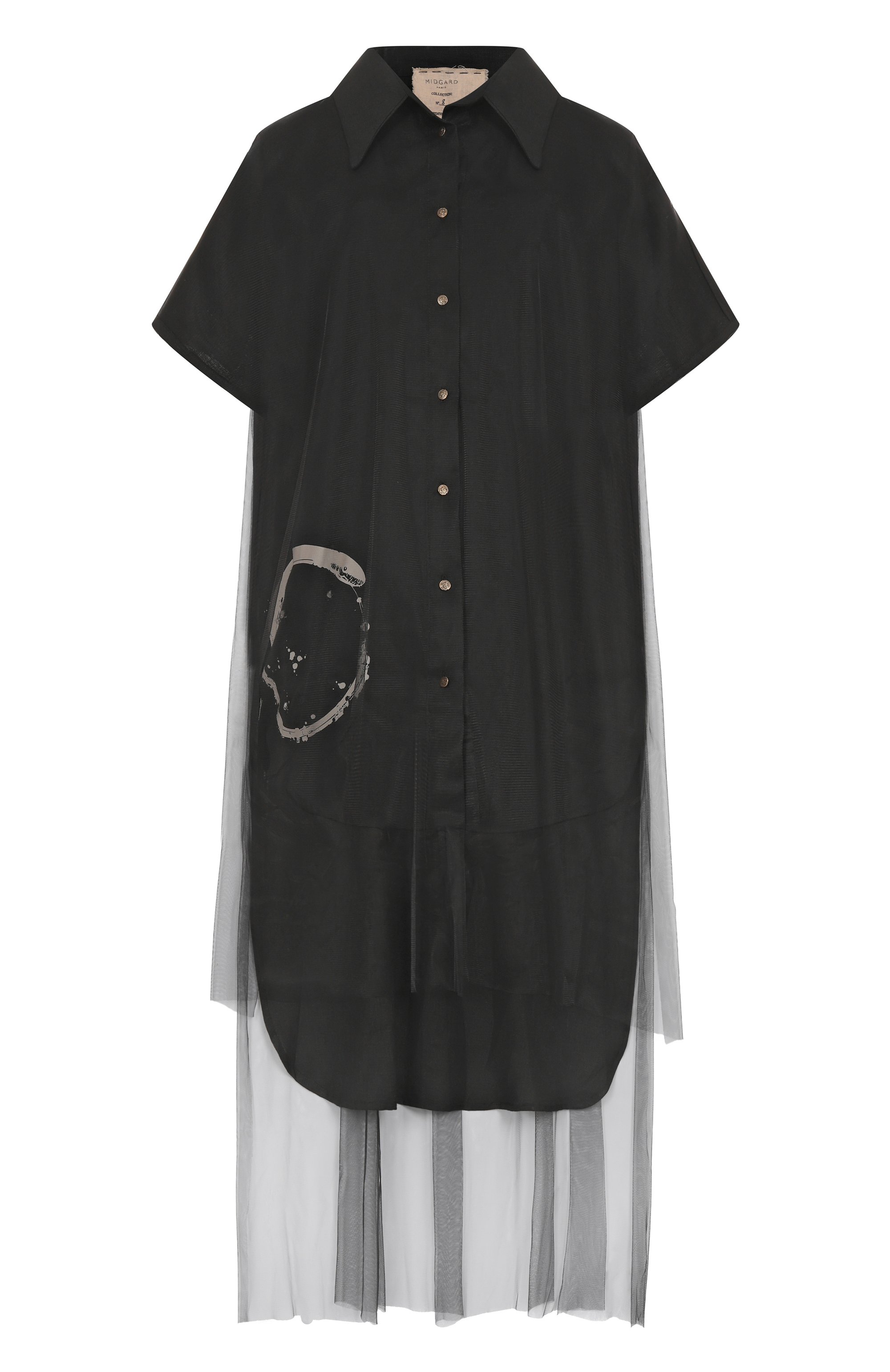 Льняная рубашка MIDGARD PARIS, арт. ST20LN-OS-BK, фото 1