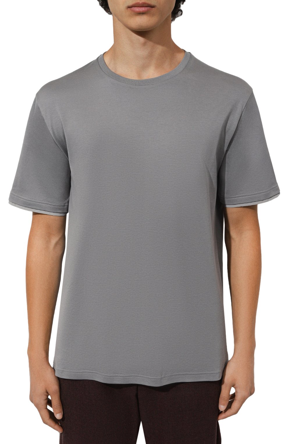 Хлопковая футболка HERNO, арт. JG00031UR/52052, фото 3