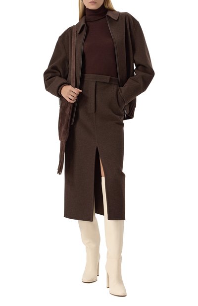 Кожаные ботфорты elsa 110 LE SILLA, арт. 7060C100RBPPGL0, фото 3