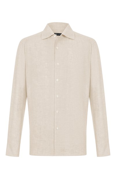 Мужская льняная рубашка COLOMBO, арт. CM00375/T10553