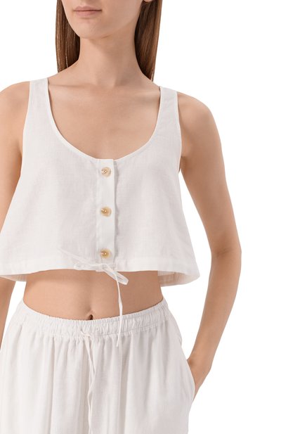 Топ изо льна и вискозы EDOMO, арт. T002112SS25, фото 5