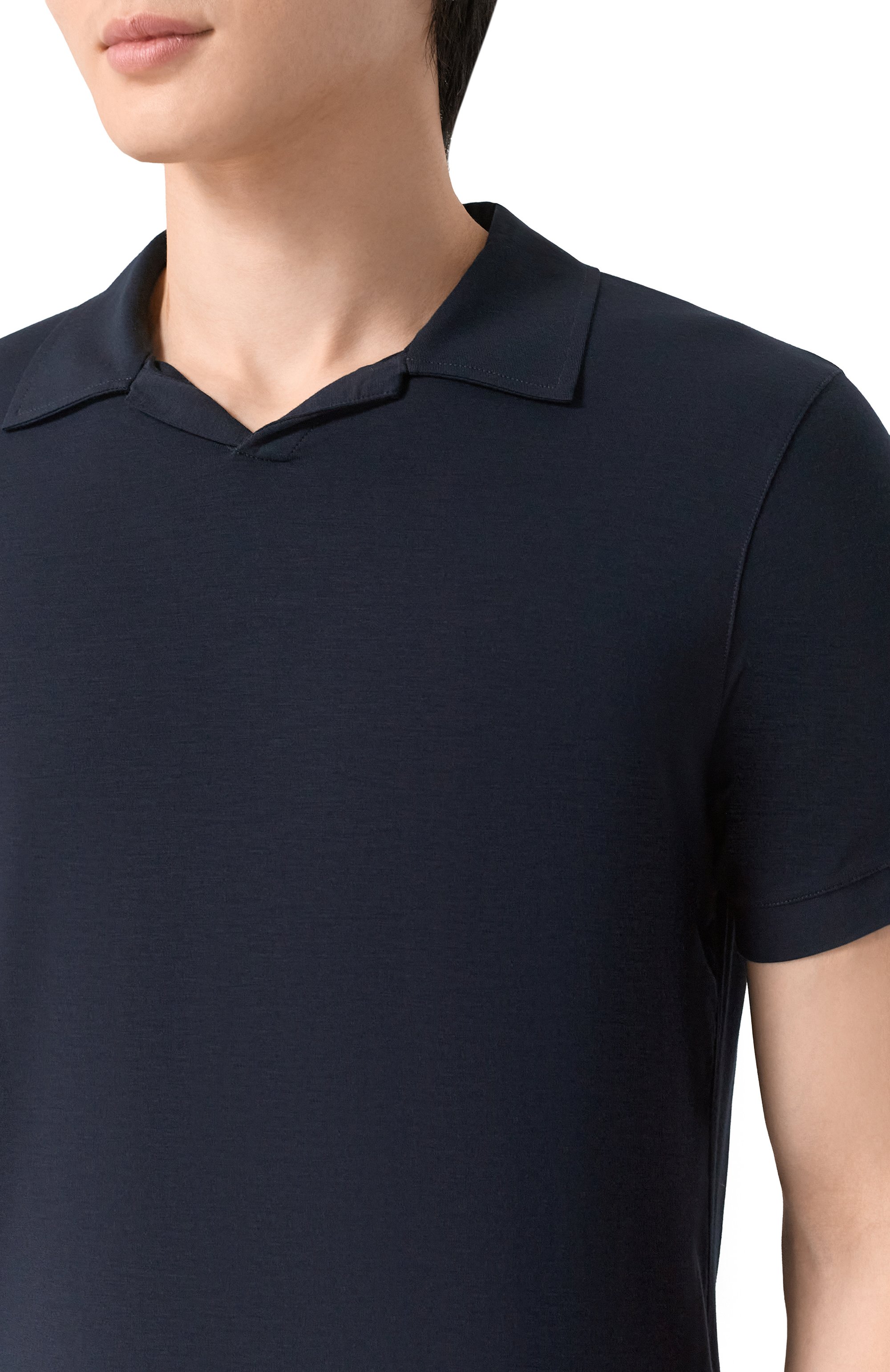 Поло из вискозы GIORGIO ARMANI, арт. 3GSF51/SJP4Z, фото 5