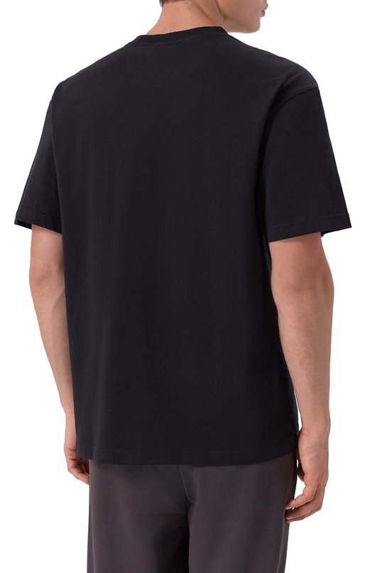 Хлопковая футболка Dirk Bikkembergs BMT1305 Чёрный  BMT1305 Фото 4