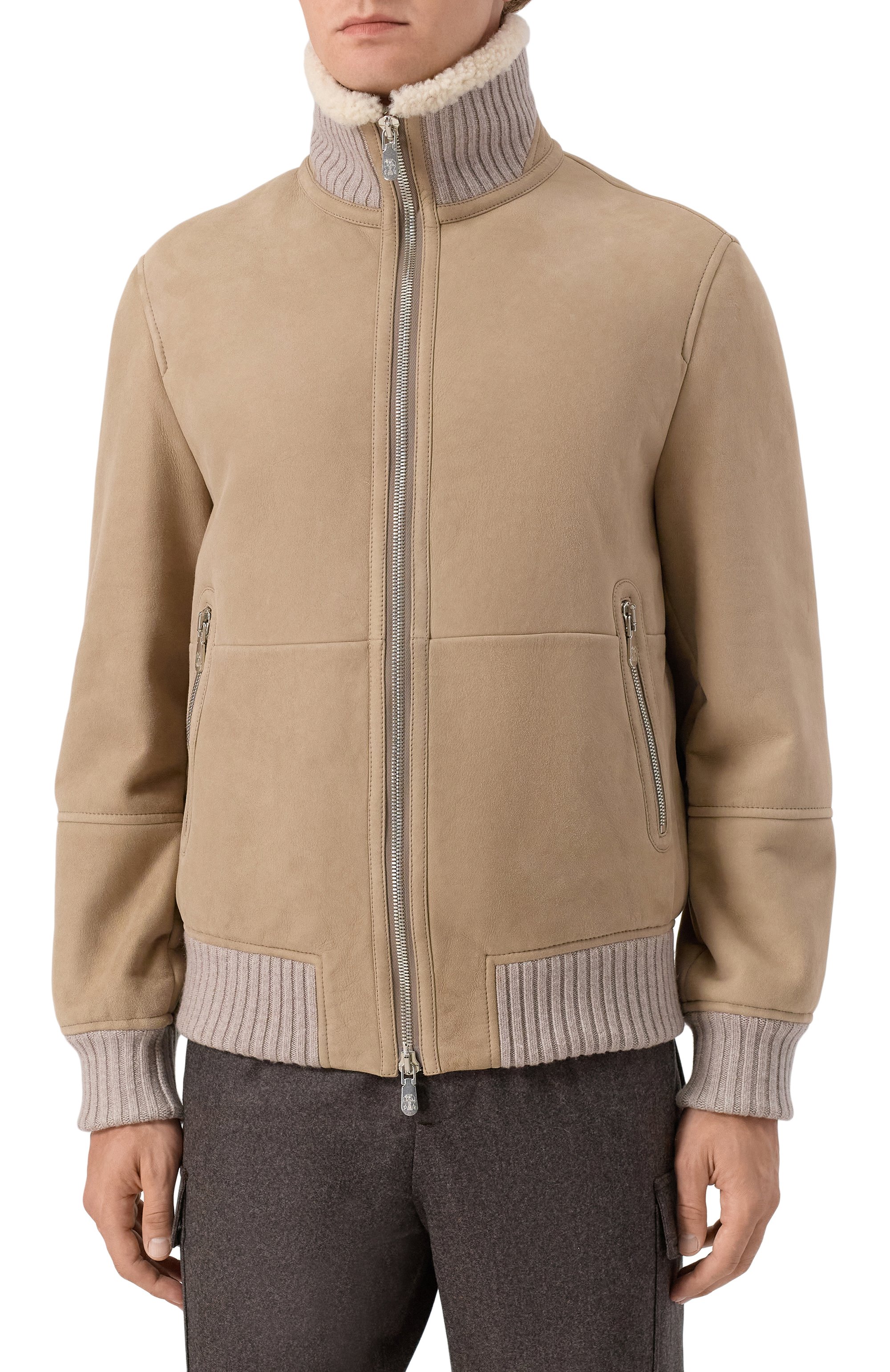 Дубленка из овчины BRUNELLO CUCINELLI, арт. MPMLS1737, фото 3