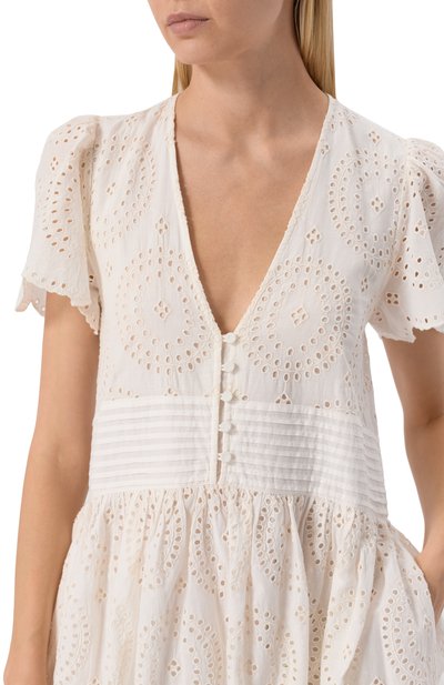 Хлопковое платье BOSS ORANGE, арт. 50538362, фото 5