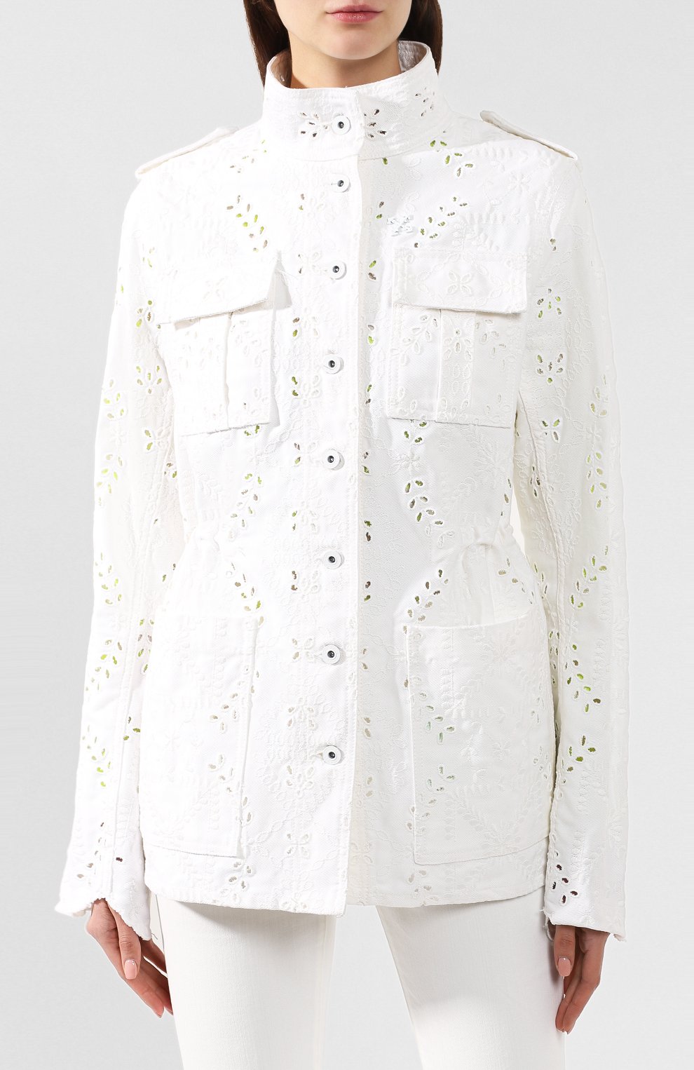 Джинсовая куртка OFF-WHITE, арт. 0WYE011S19D620510101, фото 3