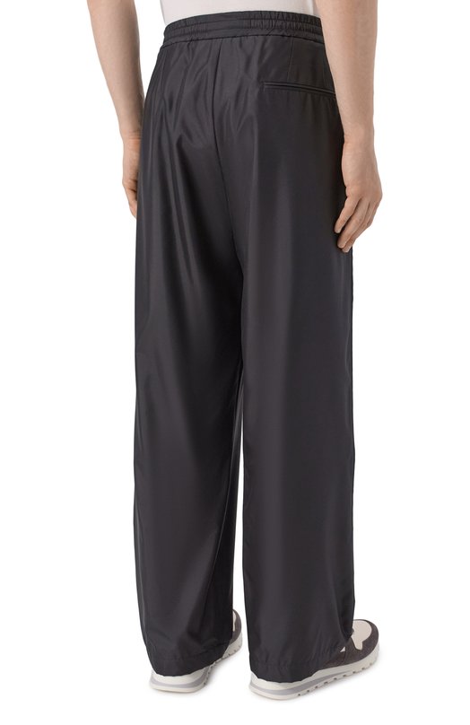 Шелковые брюки MVST M26.2PM.T041/F020 TECH SILK Чёрный  M26.2PM.T041/F020 TECH SILK Фото 4